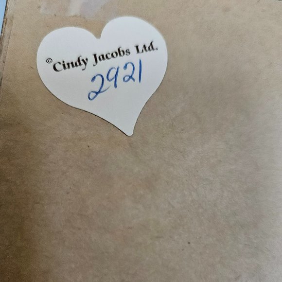 Cindy Jacobs framed ltd hand cut paper angel print numbered & marked. - Picture 5 of 6